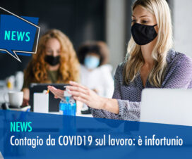 CONTAGIO DA COVID19 SUL LAVORO: È INFORTUNIO