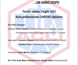 “Essere aclisti…un anno dopo”